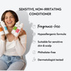 No nothing Repair Conditioner for Damaged Hair - Hypoallergenic Damaged Hair Repair, Sensitive Scalp Hair Conditioner for Damaged Dry Hair, Vegan, Fr