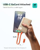 INIU Portable Charger, Ultra Slim 45W Fast Charging with Attached USB C Cable, 10000mAh Power Bank Battery Pack, Travel Essential Phone Powerbank for