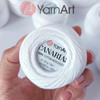 YarnArt Canarias 100% Mercerized Cotton Crochet Thread  20g (0.7 oz), 203 Yards  Ultra Fine Lace Weight Yarn for Crochet, Lace, Doilies, Embroidery