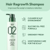 AMOS PROFESSIONAL The Green Tea Shampoo Moisturizing [For Normal/Dry Scalp] 17.6oz (500g) | Anti-Thinning and Anti- Hair Loss Shampoo for Hair Growth