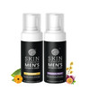 Skin Elements Men's Intimate Wash Combo | Pack of 2 | Jabon Intimo Hombre | Tea Tree Oil + Passion Fruit | pH Balanced Foaming Wash | Soothes, Refres