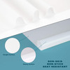 Gartful Extra Large Transparent Silicone Mat, Countertop Protector, 25.2 x 17.7 inches Silicone Sheet for Crafts Resin Jewelry Casting Mat Pad Nonsti