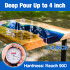 Epoxy Resin Kit, Crystal Clear Deep Pour Epoxy Resin for River Tables, Live Edge and Wood Filler, ¾ Gallon Clear Casting Pourable Resins Kit(2:1 Mix