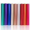 HTVRONT Matte Metallic Vinyl Permanent, 9 PCS 12 "x12 Metallic Vinyl Sheets - Permanent Adhesive Vinyl for Cutting Machine & Silhouette Cameo