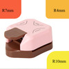 QIQQIKIN Corner Rounder Punch Pink, Paper Punches for Crafting, Cardstock