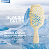 AIMIKE Glacier Detangling Brush, Pain-Free Detangler Brush for Curly Hair Wet & Dry Use, Glide Through Tangles with Ease, Vented Hair Brush for Women