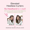 Octocurl No Headband Heatless Curlers for Medium to Thin Hair  Lightweight Curling System for Controlled, 360° Heat-Free Curls