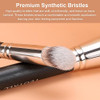 TEOYALL Contour Conceal Brush Set, 3PCS Angled Synthetic Under Eye Concealer Brush for Blending Setting Buffing with Liquid, Cream and Powder Cosmeti