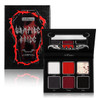 Afflano Red Black Eyeshadow Goth Makeup Palette, Vampire Blood Red Halloween Makeup Palette, Burgundy Dark Smokey Eye Shadow Palette Pigmented, Smoky