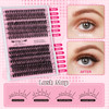 Lash Clusters Kit 280 Pcs Cluster Lashes 30D+40D Lash Extension Kit