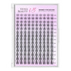 VEYESBEAUTY Manga Lash Clusters Eyelash Extensions Thin & Invisible Band DIY Individual False Eyelashes Newbie's Five-Second Series Wispy Lash Tray f
