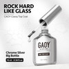 GAOY 2 Pcs 16ml No Wipe Gel Top Coat, Glassy Clear Gel Top Coat, High Gloss Finish for UV Light Cure Nail Polish
