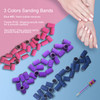 Sanding Bands for Nail Drill, Nail Drill Bits 210pcs Sanding Bands Corfulra Coarse Fine #80#150#240 Grits with Rainbow Mandrel Bit Nail Accessories T