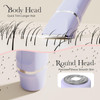 Risina Bikini Trimmer for Women - Wet/Dry Womens Electric Shaver for Legs, Replaceable Body Hair Blade Heads&Hair Remover for Face Head, No Nick, No