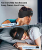 MUSICOZY Sleep Headphones Bluetooth 5.4 Headband, Wireless Earphones Music Sleep Earbuds Sleeping Eye Mask with HD Stereo Speakers for Workout Runnin