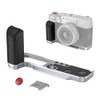 SmallRig X100VI / X100V Handgrip L-Shape Grip with Quick Release Plate for Arca, Lightweight Silicone Side Handle, Shutter Button and Hot Shoe Cover