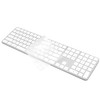 ProElife Keyboard Cover Skin for 2023-2021 Magic Keyboard with Touch ID and Numeric Keypad Model-A2520 U.S Enter Protector 0.12-mm TPU Protector (3 K