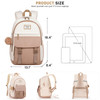 WINDARS School Backpack for Teen Girls, Cute College Backpacks for Women Students Aesthetic Bookbag Large 17.3 Inch Laptop Bag Middle School Travel B