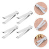 4pcs Candle Wick Trimmer Stainless Steel Wick Clipper Cutter Tongs Reaches Deep Into Candles to Cut Spent Wicks Allow Cleaner Burn and Soot Buildup