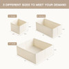 Criusia Drawer Organizer Clothes, 10 Pack Dresser Organizer for Baby Clothes, Underwear, Sock- Foldable Closet Organization and Storage Dividers Bins