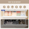 Criusia Drawer Organizer Clothes, 10 Pack Dresser Organizer for Baby Clothes, Underwear, Sock- Foldable Closet Organization and Storage Dividers Bins