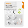 AIEVE 4 Pack Stand Mixer Attachment Holders Compatible with Kitchenaid Mixer Accessories,Flex Edge Beater, Flat Beater, Dough Hooks and Wire Whip Org