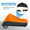 uxcell Motorcycle Cover Rain Dust Protector XXL for Harley Davidson Cruiser Sportster Fatboy Softail Dyna Super Glide