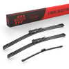 BERG REGEN 26"+22" Windshield Wiper Blades with 11" Rear Automotive Replacement Set for Ford Explorer 2011 2012 2013 2014 2015 2016 2017 2018 2019 20