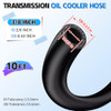 Boltigen 3/8 ID Transmission Oil Cooler Hose, 10FT Transmission Cooler Line for Power Steering, Hydraulic Systems, 300PSI Power Steering Hose, SAE J1