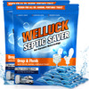 WELLUCK 50 Packs RV Black Tank Treatment Drop Ins, Black Tank Deodorizer for RV, Camping Tank Cleaners Chemicals, MAX Supplement kit for 50 Week, Pin