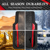 CAR PASS Heavy Duty Rubber Car Mats Metallic