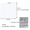 12 Inches LP Divider with Alphabet Labels, 12" 33 RPM Record Divider, Vinyl Record Dividers A-Z