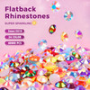Redtwo 40000Pcs Resin Jelly Rhinestones for Bedazzling