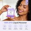 SAVILAND Odorless Monomer Acrylic Nail Liquid 240 ml: Lavender Scented EMA Monomer MMA-Free Nail Monomer Liquid Non-Yellowing Acrylic Monomer for Acr