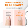 modelones Nail Strengthener, Milky White Nail Polish Nail Repair for Damaged Nails Hardener Air Dry Nail Growth Polish Natural Nail Concealer Foundat