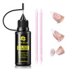 UNA GELLA Nail Glue Remover for Press on Nails?20ml Pinpoint Non-Acetone Semi Solid Nail Glue Remover for Nails Tips?Gentle GLUE Remover with Upgrade