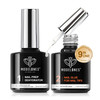 modelones 9 in One Gel Nail Glue Prep Dehydrator for Acrylic Nails Tips/Bloom Gel/Adhesive Bond, Long Lasting Curing Needed