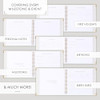 Keepsake Baby Memory Book for Boys and Girls Timeless First 5 Year Baby Book