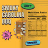 Louisville Jerky Co. Vegan Jerky Variety Pack, Plant Based Protein Snack, (3 Ounce, 5-Pack)  Smoky Carolina BBQ, Buffalo Hot Wing, Maple Bacon, Smok