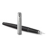 Parker Jotter Fountain Pen | Bond Street Black | Medium Nib Blue Ink | Gift Box