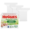 Huggies Natural Care Sensitive Baby Wipes, Hypoallergenic, 99% Purified Water