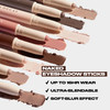 Urban Decay Naked Eyeshadow Stick - Waterproof Cream Eye Shadow Base, Crease-proof, Transfer-proof, 16HR Wear, Soft-Blur Effect - Peach Bum (peachy p