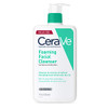 CeraVe Foaming Facial Cleanser, Daily Face Wash for Oily Skin, Hyaluronic Acid + Ceramides + Niacinamide, Fragrance Free & Paraben Free, Non-Drying O