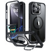ESR for iPhone 16 Pro Max Case with Stand, Camera Control Button Compatible with MagSafe, Full-Body Military-Grade Drop Proof Case with Built-in 9H+
