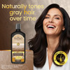 Tio Nacho Anti-Gray Effect Shampoo with Henna and Royal Jelly, Gray Coverage Shampoo and Hair Dye for Women and Men, Natural Henna Hair Color Shampoo