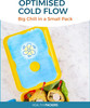 Healthy Packers Ice Packs for Lunch Boxes & Coolers - Freezer Packs - Original Cool Pack | Cooler Accessories for Beach, Camping & Fishing | Slim & L