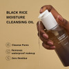 HARUHARU wonder Black Rice Moisture Cleansing Oil, Double Cleansing, Daily Makeup Remover, Pore Oil Cleanser, Korean Skincare, For sensitive, Non-com
