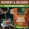 Organic Cacao Powder, Unsweetened, 1 lb (454 g) Rich Dark Chocolate Flavor