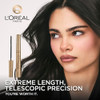 LOreal Paris Makeup Original Telescopic Mascara, Separating Mascara Volume and Length Formula, Washable, Blackest Black, 0.27 Fl Oz., 1 Count