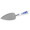 Spode Blue Italian Cake Server - 10 Inch Porcelain Dessert Knife for Slicing Cakes, Pies, Pastries